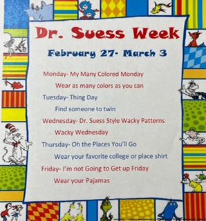 Warsaw Elementary Celebrates Dr. Seuss Week – Feb. 27-Mar. 3rd