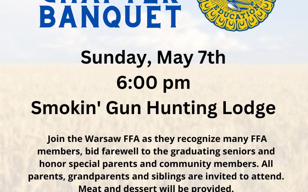 FFA BANQUET – Sunday, May 7, 2023